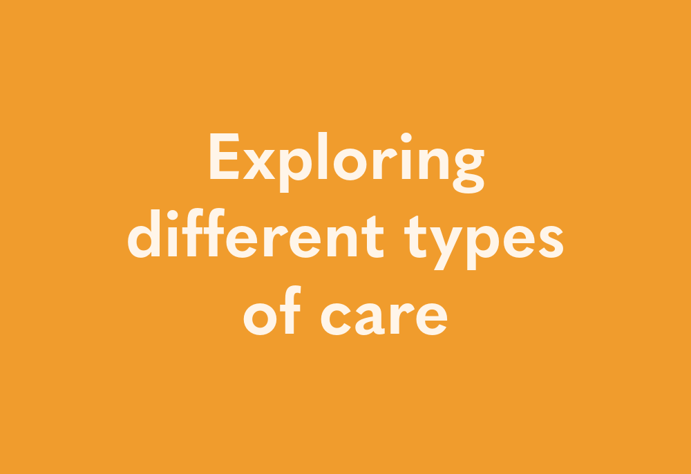 Exploring different types of care | St Martins Care